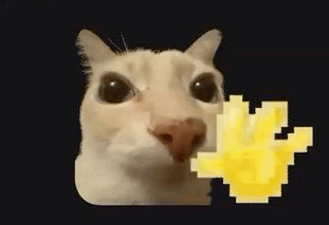 Cat waving